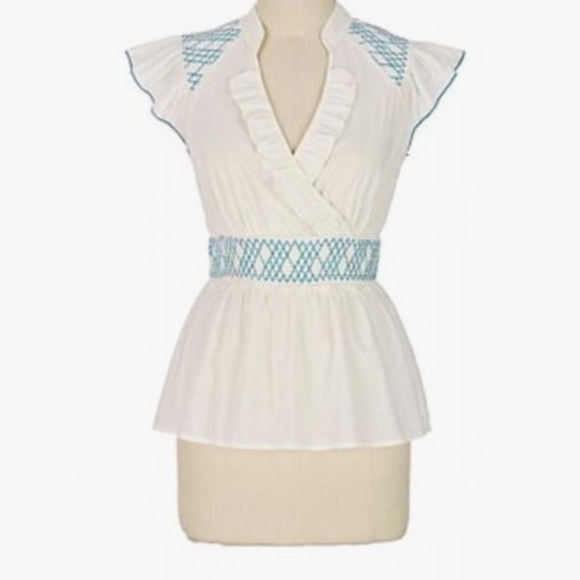 Anthropologie Tops - Edme & Esyllte Anthropologie Wind Rush Blouse